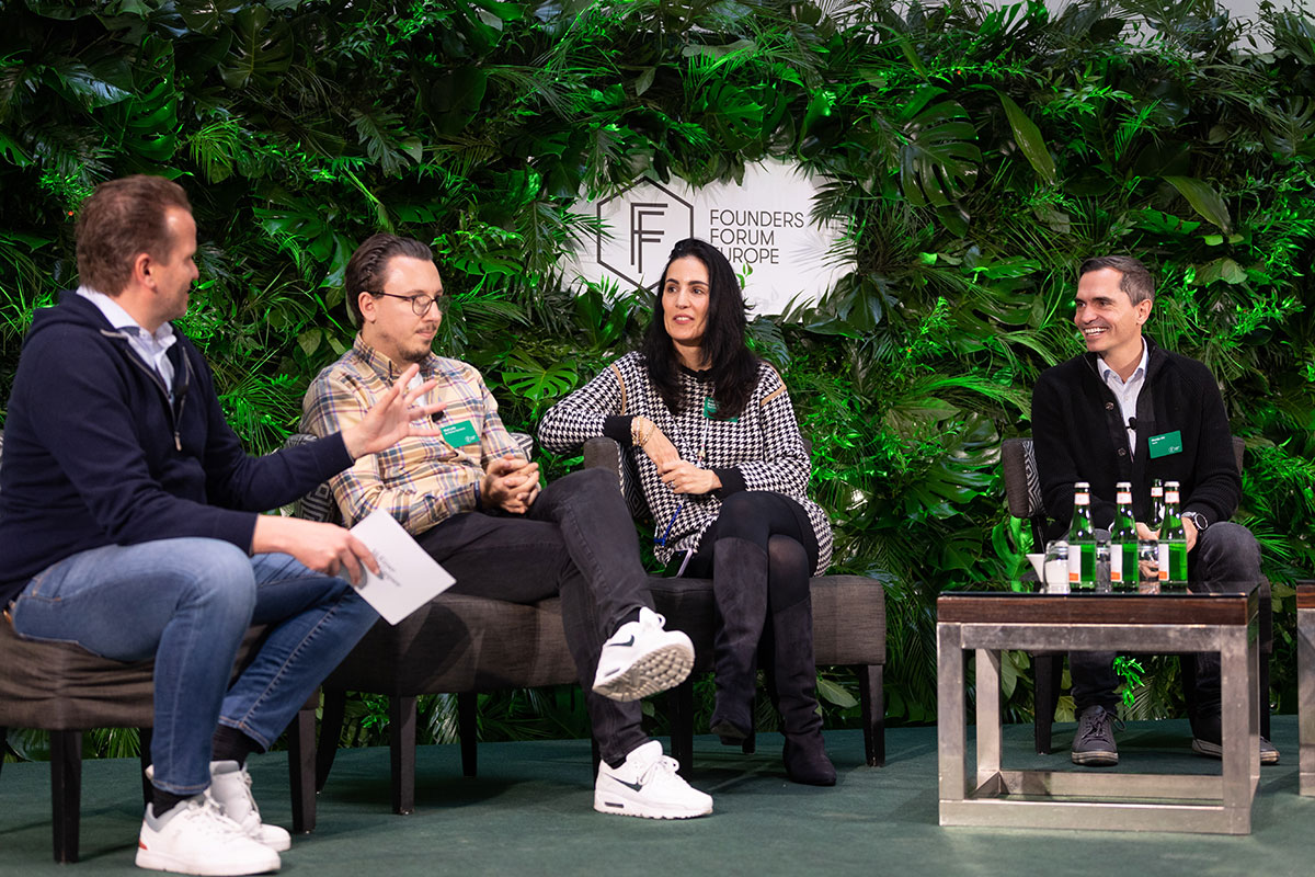 Founders forum Europe panel discussion